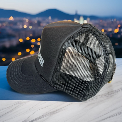 Black Trucker Hat